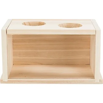 Trixie Zandbad Hamster Gerbil Onbehandeld Hout