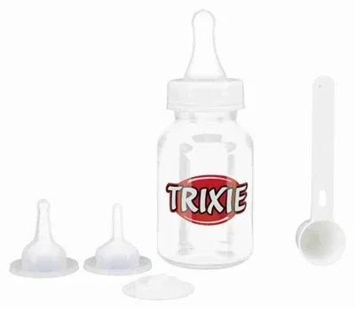 Trixie Zoogflessenset Transparant - 120 ml