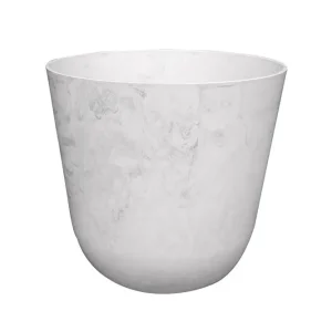TS Collection Palermo - Bloempot - Marble brown - 27 cm