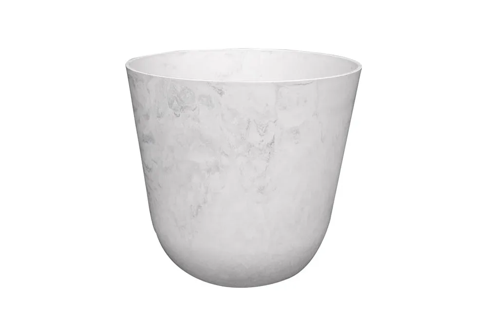 TS Collection Palermo - Bloempot - Marble brown - 27 cm