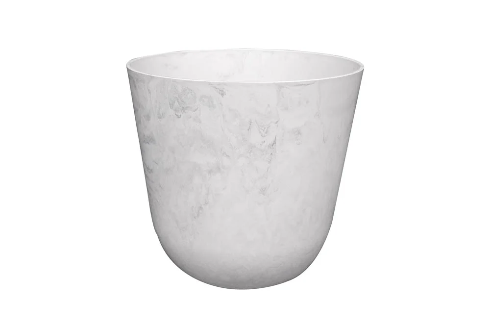 TS Collection Palermo - Bloempot - Marble cloud - 27 cm