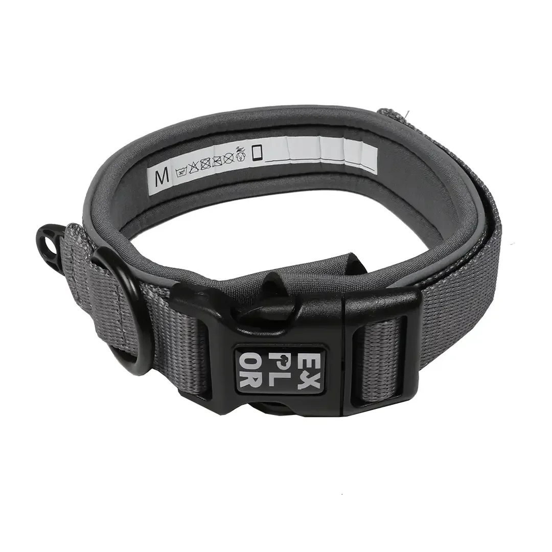 Ultimate Fit Comfy halsband Safety M – 39-44cm silver reflective
