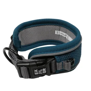 Ultimate Fit Control halsband Classic XL – 52-61cm petrol blue
