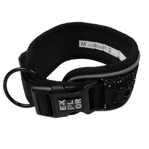 Ultimate Fit Control halsband Fashion M – 39-44cm granite black