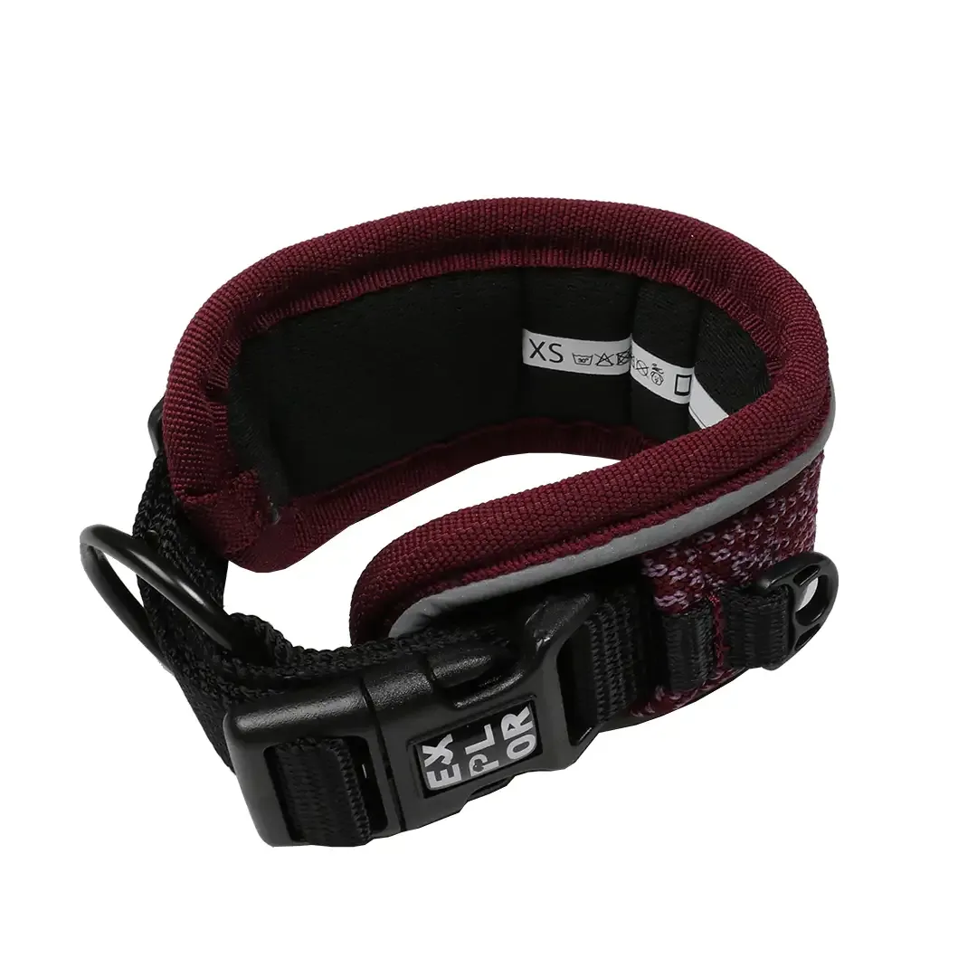 Ultimate Fit Control halsband Fashion XL – 52-61cm plum purple
