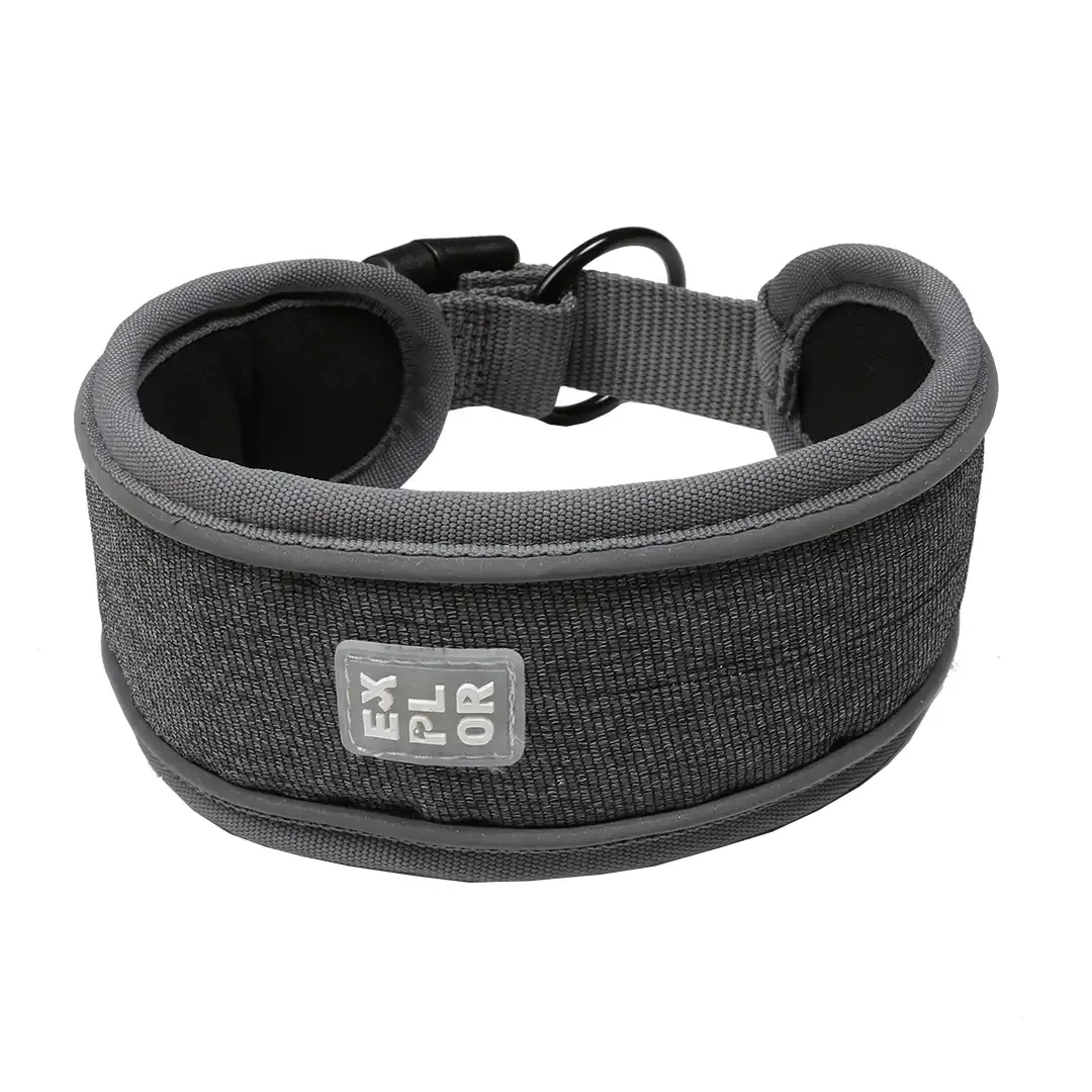Ultimate Fit Control halsband Safety L – 45-51cm silver reflective - Image 2