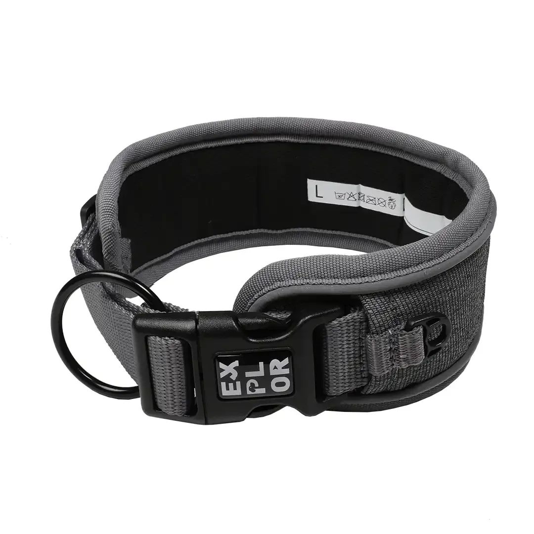 Ultimate Fit Control halsband Safety S – 34-38cm silver reflective