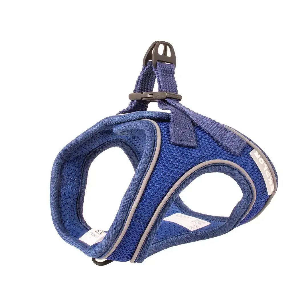 Ultimate fit kleine hond harnas L – 50-56cm blauw