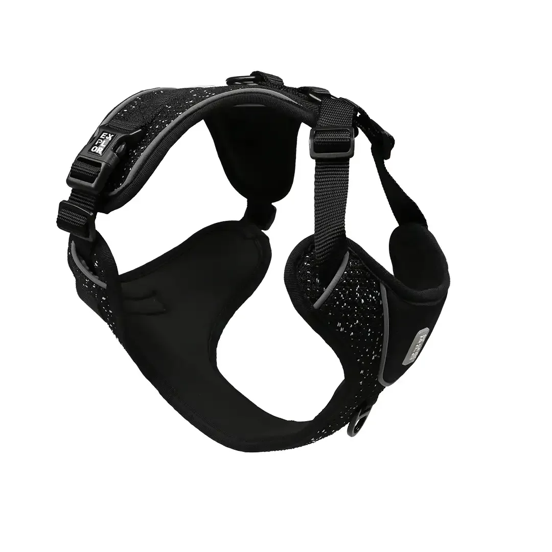 Ultimate Fit No-Pull harnas Fashion M – 40-49cm – 49-65cm granite black