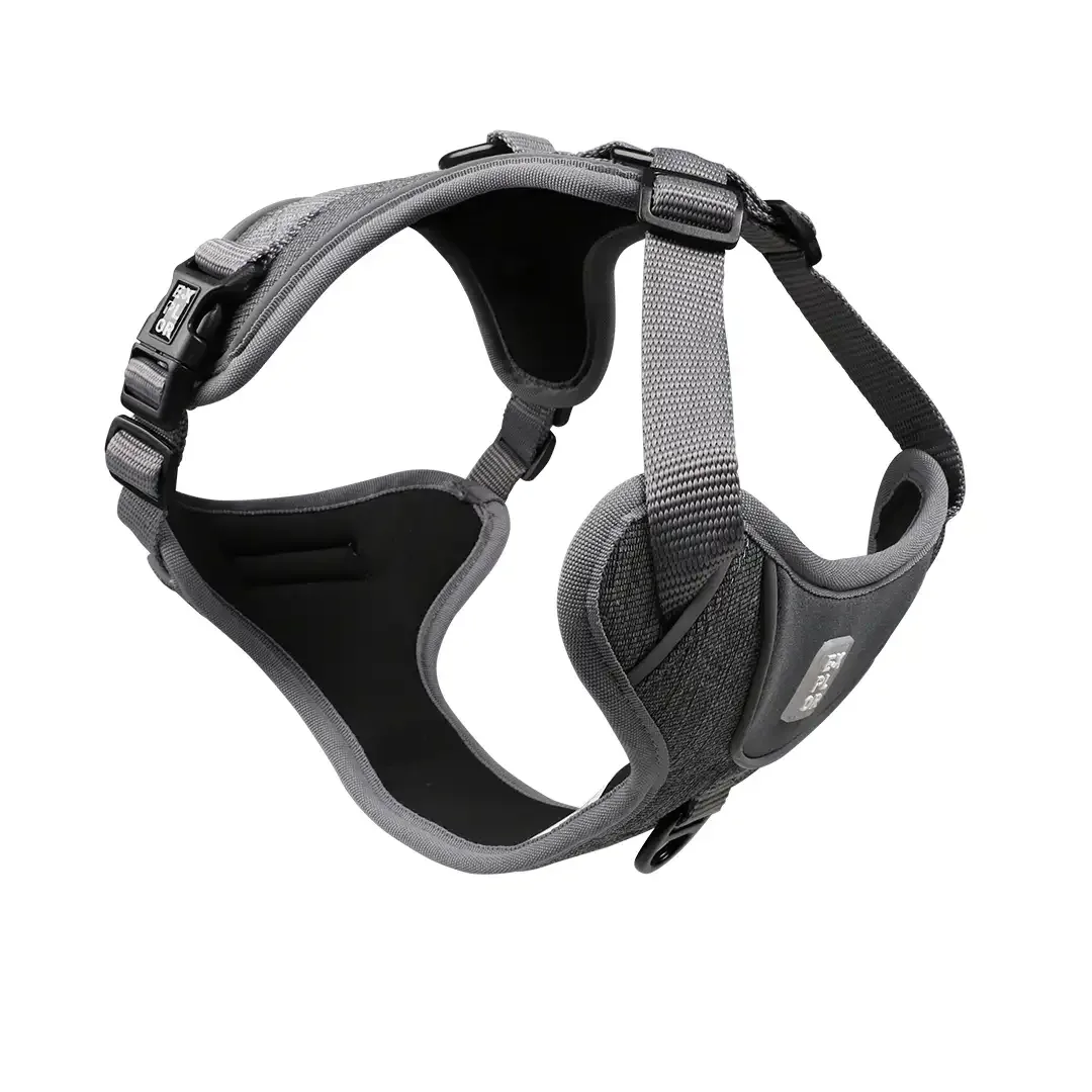 Ultimate Fit No-Pull harnas Safety M – 40-49cm – 49-65cm silver reflective