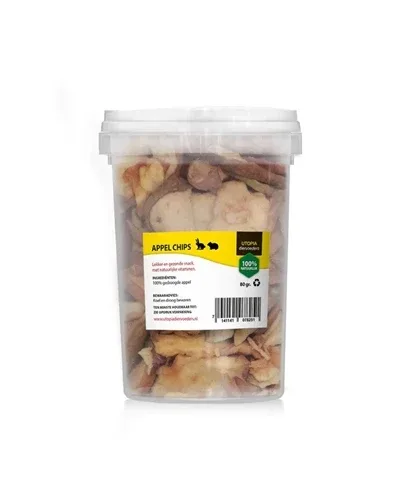 Utopia Appel Chips - 80 gr