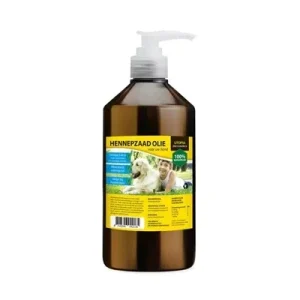 Utopia Diertotaal Hennepzaadolie met Pompje 1 Ltr - 10 kg