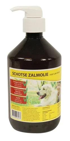 Utopia Diertotaal Zalmolie met Pompje - 500 ml