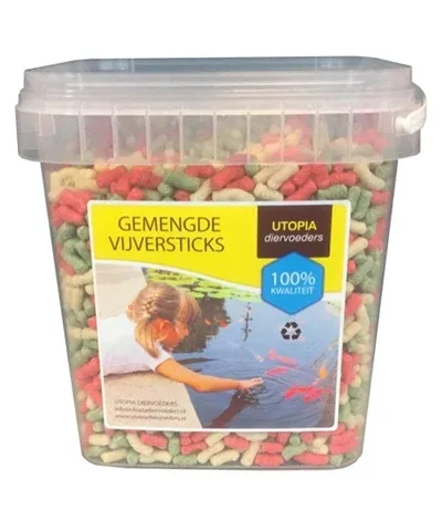 Utopia Gemengde Vijversticks - 250 gr
