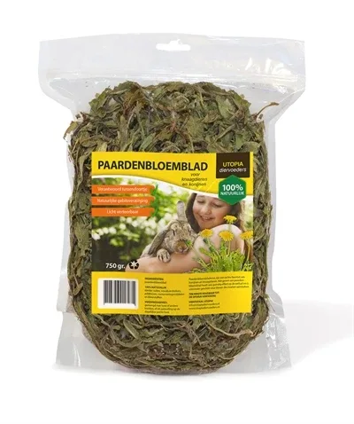 Utopia Paardenbloemblad voor Knaagdieren en Konijnen - 750 gr