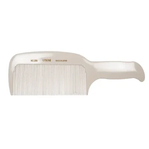 Utsumi - Grooming Kam - Carbon - Professioneel - Wit - 23cm