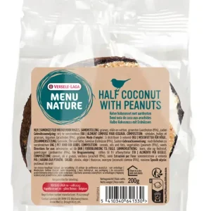 Versele-La Menu Nature Halve Kokosnoot met Aardnoten 200 g tuinvogelvoer