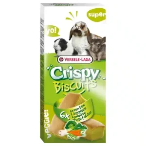 Versele Laga Crispy Biscuit knaagdier groente a 6 70 g Groente