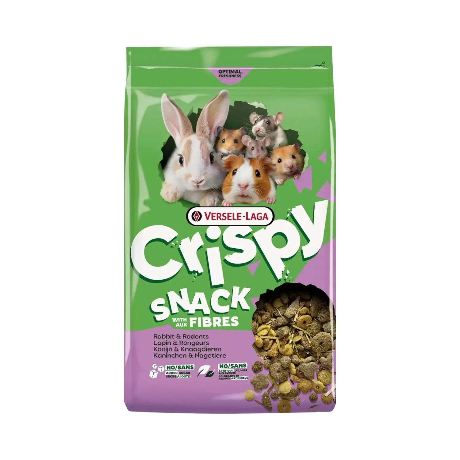 Versele-Laga Crispy Snack met Vezels Knaagdier 550 g