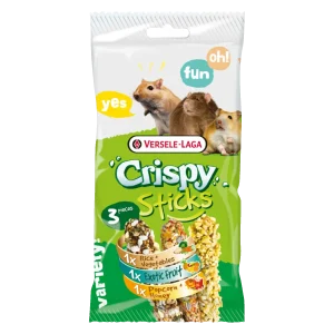 Versele-Laga Crispy Sticks Omnivoren Triple Variety Pack 160 g