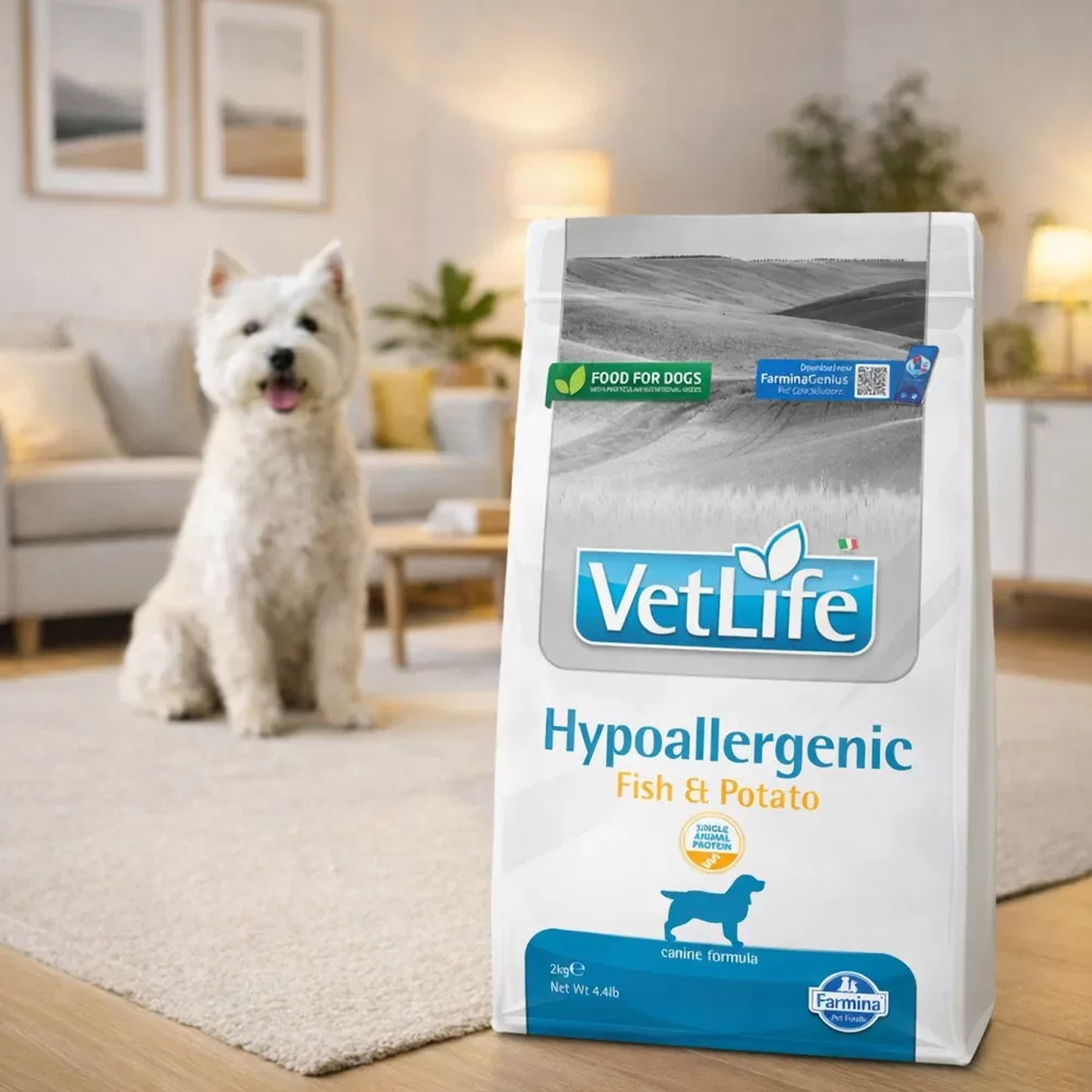 Vet Life Hypoallergenic Fish with Potato - Image 2