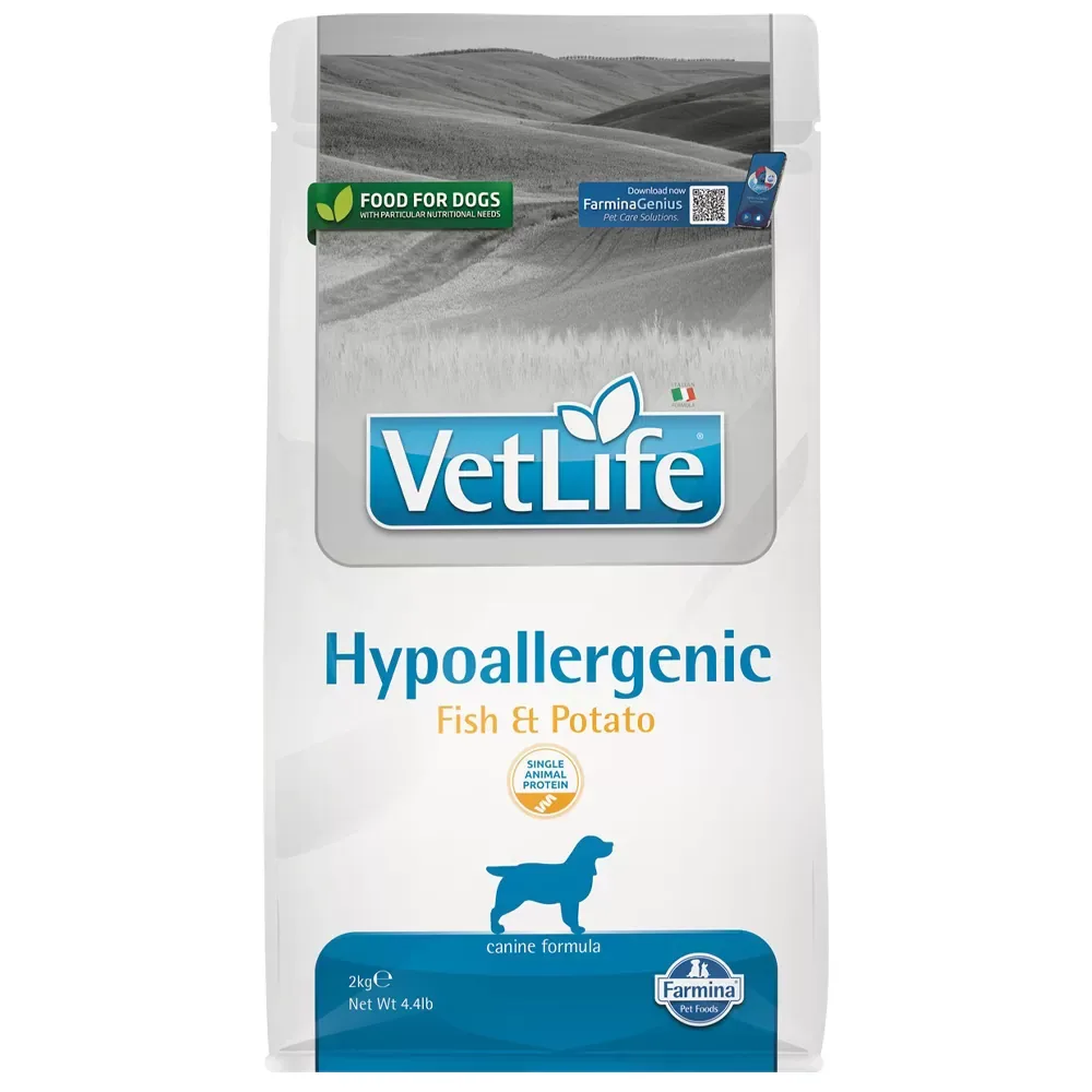 Vet Life Hypoallergenic Fish with Potato