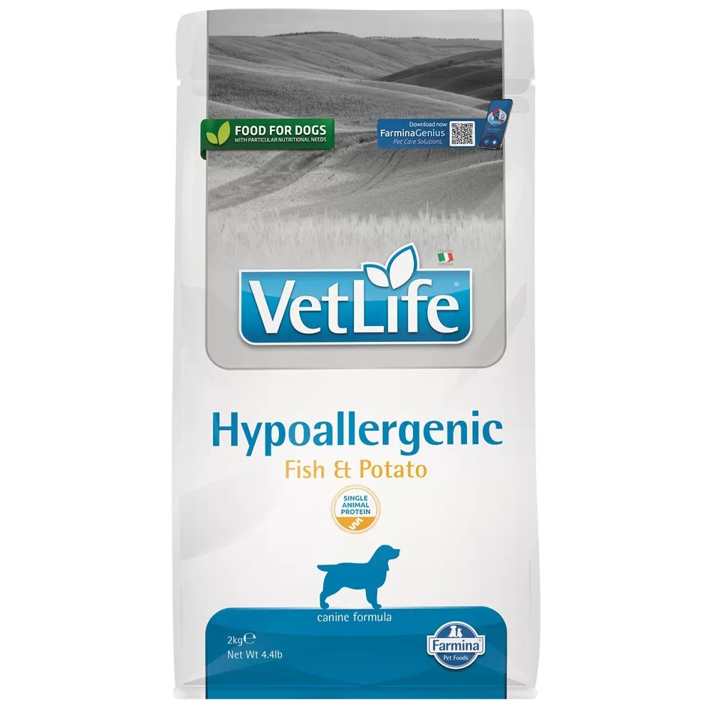 Vet Life Hypoallergenic Fish with Potato