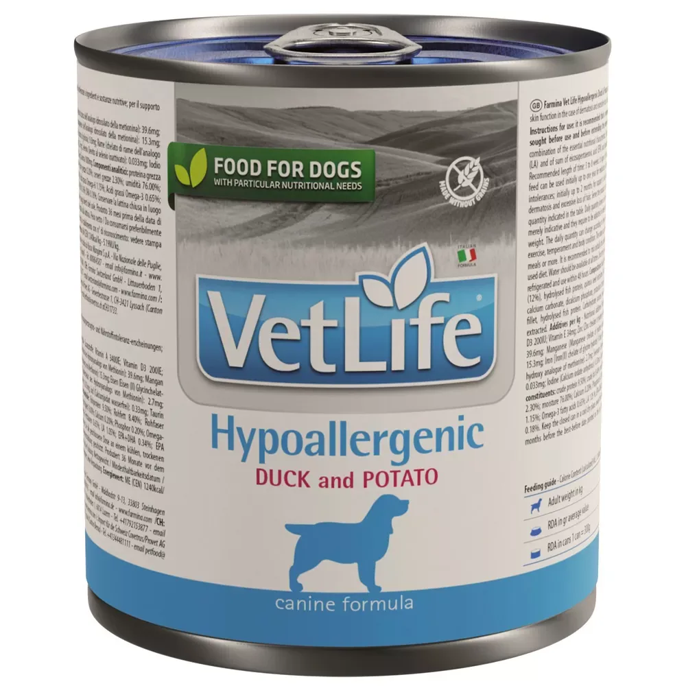 Vet Life Wet Dog Hypoallergenic