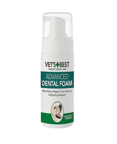 Vets Best Advanced Dental Foam - 120 ml