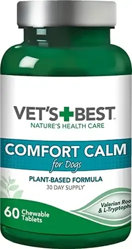 Vets Best Comfort Calm Hond 60 Tbl