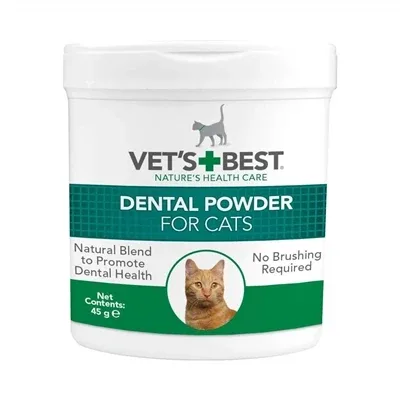 Vets Best Dental Powder Kat - 45 gr