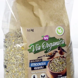 Via Organica - Biologisch Strooivoer - Onkruidvrij - Tuinvogelvoer - 2.5 Kilogram