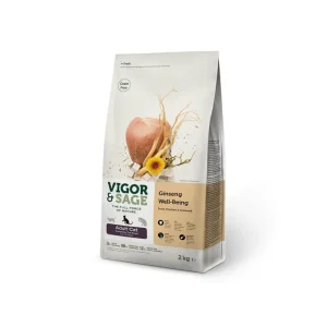 VIGOR & SAGE - GINSENG WELL-BEING volwassen katten
