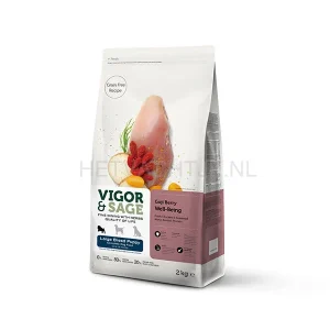 VIGOR & SAGE - Goji Berry-BEING LARGE puppyvoer grote hondenrassen