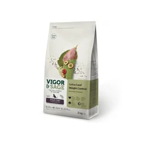 VIGOR & SAGE - LOTUS LEAF WEIGHT CONTROL volwassen katten