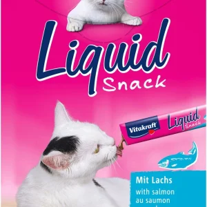 Vitakraft Cat-Liquid - Kattensnacks - 6x15 gram - 90 Gram - kip