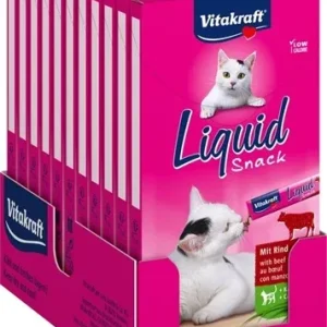 Vitakraft Cat Liquid Snack Rund Inuline 11x3 St - 90 gr