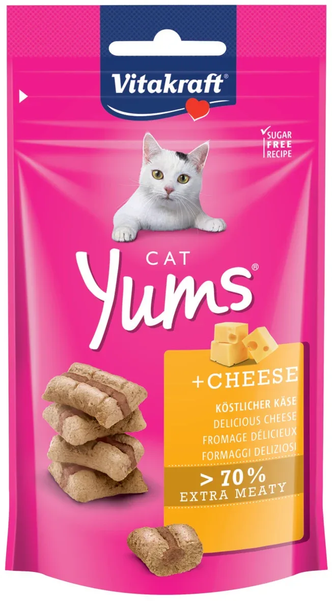 Vitakraft Cat Yums - Kattensnacks - 40 Gram - lever