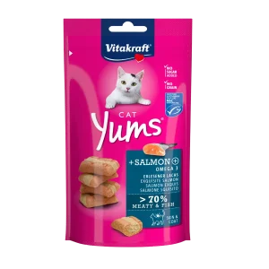Vitakraft Cat Yums Kip & Kattengras 40 g
