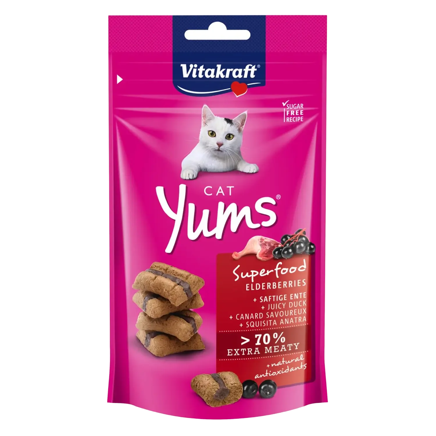 Vitakraft Cat Yums Vlierbessen 40 g