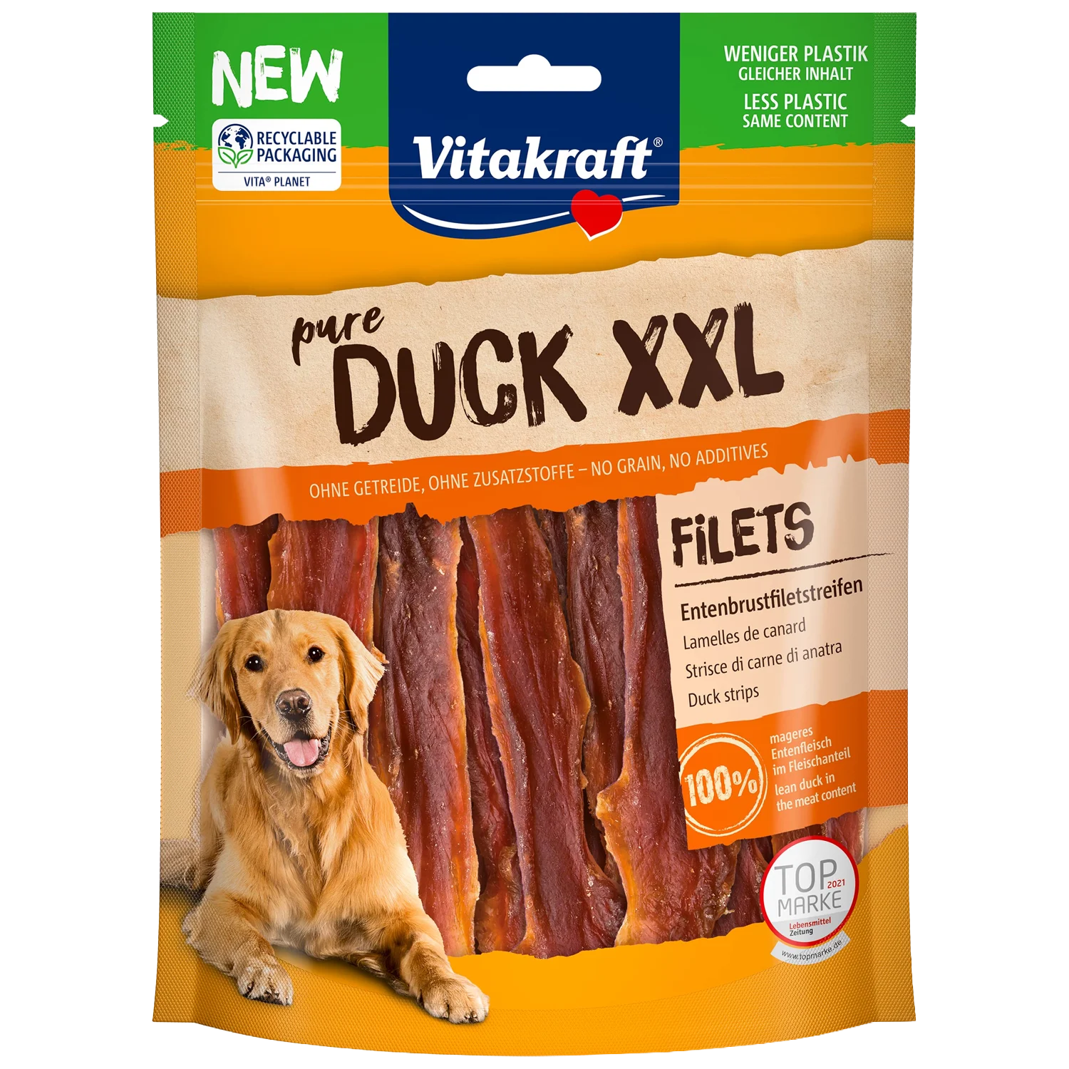 Vitakraft Duck Bonas XXL hondensnack eend 200 g