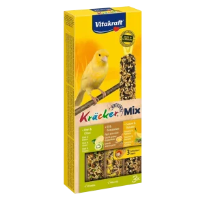 Vitakraft Kräcker Kanarie Trio Ei, Banaan, Kiwi 3in1
