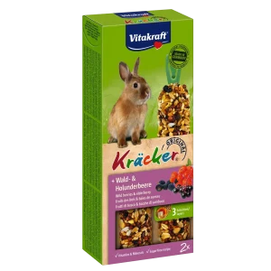 Vitakraft Kracker Konijn Bosbessen 2in1