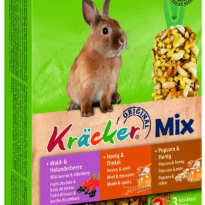 Vitakraft Kr盲cker met multivitamine - Konijnensnack - 3 Stuks - groente, fruit
