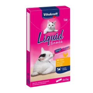 Vitakraft Liquid Snack Kip en Taurine