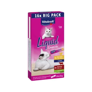 Vitakraft Liquid Snack Multipack Kip en Rund
