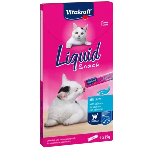 Vitakraft Liquid Snack Zalm en Omega 3