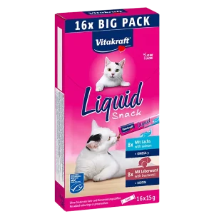 Vitakraft Liquid Snack Zalm met leverworst
