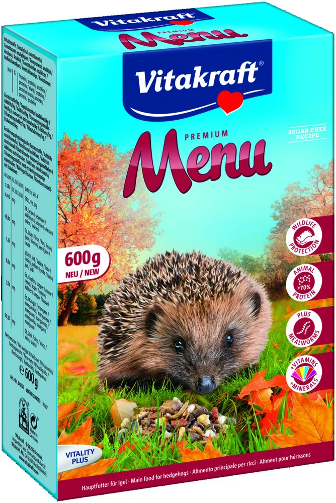 Vitakraft Menu - Egelvoer - 0.6 Kilogram
