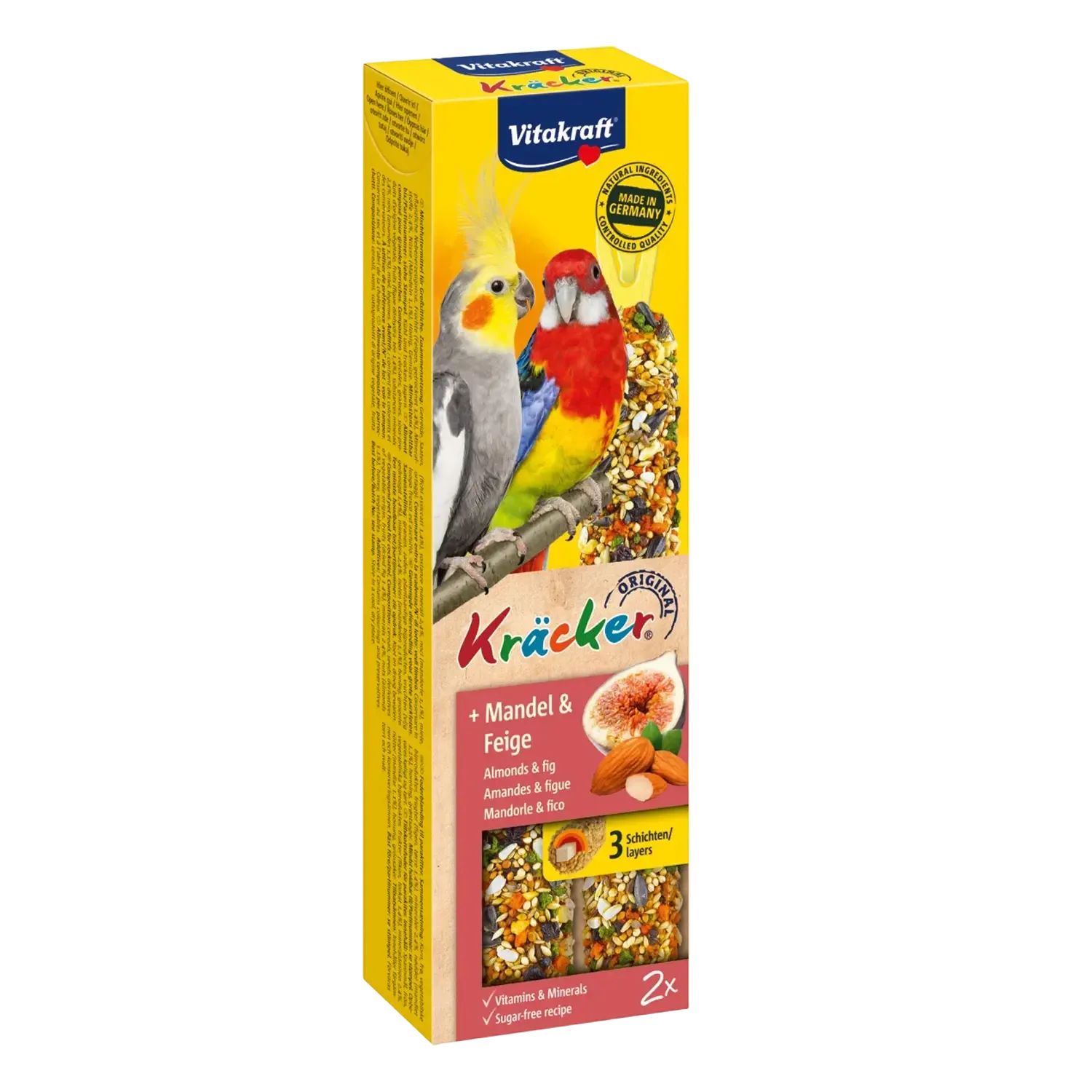Vitakraft Valkparkiet Kracker Fruit